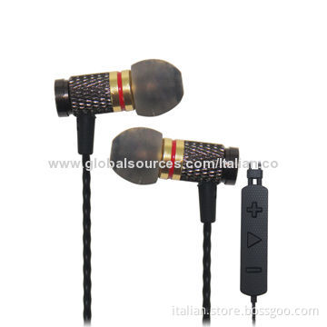 Comfortable metal hand-free earphone with Noise CancellationNew
